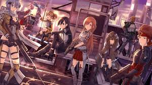 Sai yukitsugu (狭井 雪嗣(さい ゆきつぐ), sai yukitsugu?), known as itsuki (イツキ, itsuki?) in gun gale online (ggo), is an original sword art online game character and one of the main characters in sword art online: Gun Gale Online Sinon Kirito Asuna 63 Hd Wallpaper
