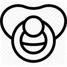 Download Free Pacifier Icon Of Line Style Available In Svg Png Eps Ai Icon Fonts
