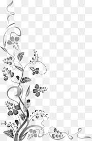 Black And White Floral Pattern Png Floral Vector Material Flowers Vector Material Free Watercolor Flowers Flower Png Images Floral Wreath Watercolor