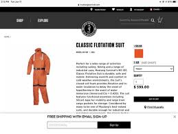 mustang survival suit malahat including shawnigan lake