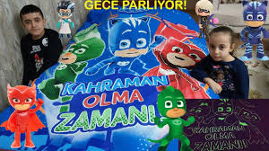 Pijmaskeliler Izle Pijamaskeliler Nevresim Takimi Aldik Connor Greg Amaya Youtube