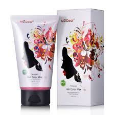 However, if you do have to jump in the shower asap, it won't make an impact on the vibrancy of your color. 9 Colors Temporary Hair Color Wax Hair Dye Wash Off Easily No Damage To Hair Styling Tools Men Women Cream Red Black Blue White Buy At The Price Of 7 27 In