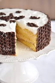 Das ist mein erster kuchen. Sahne Karamell Torte