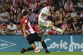 İspanya'da geçen sezonun şampiyonu real madrid ile ikincisi barcelona, kral kupası finalistleri real sociedad ve athletic bilbao arasındaki süper kupa 4'lü turnuvası ise. Athletic Bilbao Vs Real Madrid Gol Isco Jadi Penyelamat Tim Tamu