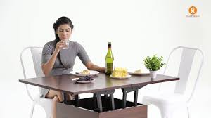 Grabonrent Convertible Furniture Salire Convertible Table Youtube
