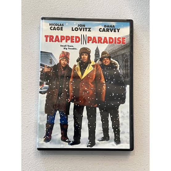 Trapped in Paradise 1994 DVD Nicolas Cage Jon Lovitz Comedy Movie Pre-owned  - Etsy