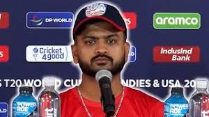 Monank Patel (USA Captain) pre-match press conference