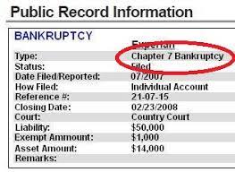 How long does a bankruptcy stay on my credit report? How Long Does Chapter 7 Stay On Your Credit Report