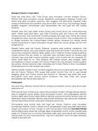 Maybe you would like to learn more about one of these? Jawaban Spm Kasus 4 5 Westport Electric Corporation