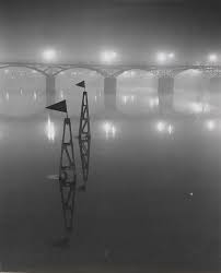 Brassai Gyula Halasz Le Pont Des Arts In The Fog Le Pont Des Arts Dans Le Brouillard 1936 Moma Brassai Photography Pont Des Arts