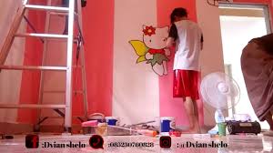 43+ hiasan dinding untuk dekorasi kamar yang bagus dan unik. Terbaru Melukis Kamar Tidur Bentuk Hello Kitty Membuat Semua Terpesona Youtube