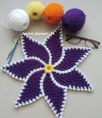 Otomatik Alternatif Metin Yok Crochet Flowers Afghan Crochet Patterns Crochet Motif