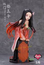 YOMI Kamado Nezuko Demon Slayer 16 Resin Model Painted Statue Cast Off  Figure | eBay