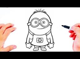 طريقة رسم مينيونز بالخطوات للمبتدئين رسم سهل تعليم الرسم للاطفال رسومات بالرصاص youtube art vault boy character