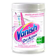That's continuous stain protection for a continuous clean. Vanish Oxi Action Crystal White Powder Vanish