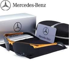 Mercedes Benz Gafas De Sol Accesorios Polarizadas Y 100 Uv400 Fashion Golden Gafas De Sol Gafas Gafas Hombre