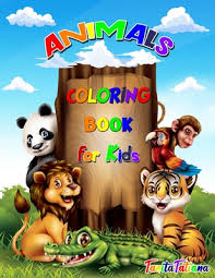 Download Animals Coloring Book For Kids Animal Coloring Pages For Kids Ages 4 8 Relaxation And Stress Relief Designs Including Wild Farm Animals And Sea Cre Paperback Murder By The Book