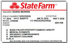 While using a free fake auto insurance card template might initially work if you're pulled over, the dmv will eventually become aware that you're not it might be tempting to download auto insurance card templates and try to make your own, but finding cheap car insurance quotes online is even easier. 21 Beautiful Fake Auto Insurance Cards Free Download