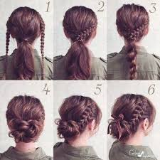 Quick And Easy Updo Tutorials For Medium Hair Braided Hairstyles Updo Lazy Hairstyles Hair Styles