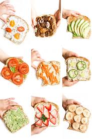 Toast Toppings Healthy Little Foodies