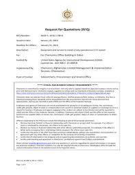 Your cover letter is your chance to show off your most professional, most intelligent, most hirable self. Rfq Template Afg