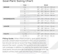 ice hockey goalie stick sizing chart best picture of chart