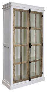 Manufacturer & exporters of indian mango wood glass cabinet in jodhpur india. Tucker Curio Cabinet Solid Mango Wood Tempered Glass Panes With French Locks French Country China Cabinets And Hutches By Stylecraft Home Collection Houzz