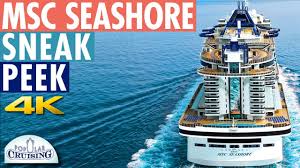 Msc seashore debuts november 2021 in miami featuring cruises to ocean cay msc marine reserve, msc cruises exclusive private island destination in the bahamas. Msc Seashore Preview Msc Cruises New Cruise Ship Tour Youtube