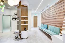 Healthcare Design Plastic Surgery Clinic For Face Eye And Neck In Toronto Tridel H Hospital Interior Design Medical Office Design Healthcare Interior Design