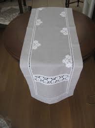 Lacework Linen Table Runner Nevresim Takimi Desenler Tasarim