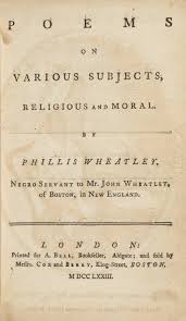 Phillis Wheatley History Is Fun