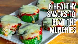 When you're hungry and desperate to eat something — anything? 6 Healthy Snacks To Beat The Munchies 6 Meriendas Para Frenar Antojos Youtube