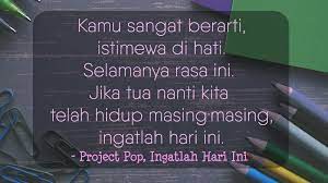 Kumpulan contoh pidato perpisahan kelas 9.tak terasa waktu berlalu begitu ceepat, baru juga kemarin merasakan indah nya kebersamaan di kelas, indah nya tertawa bersama , indah nya engikuti berbagai macam pelajaran disekolah secara khusu eh tau tau udah saat nya kita berpisah dari sekolah tercinta ini, sedih haranya , namun mau bagaimana lagi , karena ini sudah suratan takdir darinya jadi mau. Kata Kata Sedih Perpisahan Sekolah Cikimm Com