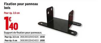 Create your videos in minutes with flexclip'. Offre Fixation Pour Panneau Bois Chez Brico Depot