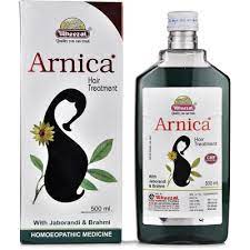 Arnica oil gives relief from inflammation, headaches, pain, and nervous disorders. Wheezal Arnica Hair Treatment Oil 500 Ml Homeopathic Ayurvedic Remedies