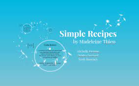 Simple Recipes By Dandelions Fly