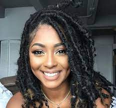 Beautiful Short Faux Locs Locs Hairstyles Natural Hair Styles Faux Locs Hairstyles