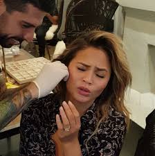 Chrissy teigen isn't afraid to be open, and her refreshingly honest conversations make the star all the more genuine. Chrissy Teigen S Cushion Cut Diamond Ring