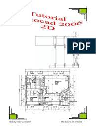 Tutorial Autocad 2006 2d Pdf Autocad Tutorial