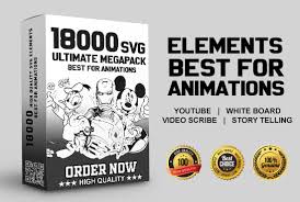 Download Provide 18000 Svg Png Elements Best For Animations By Seocookies Fiverr