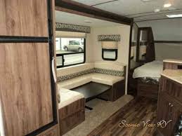 The bathroom in this model goes all the way across the back end of the coach giving you the. 2016 New Evergreen Rv I Go Pro G235rb Travel Trailer In Virginia Va