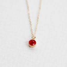 Garnet Necklace Dainty Necklace Layering Necklace January Birthstone Necklace Tiny Birt January Birthstone Necklace Garnet Necklace Red Garnet Necklace