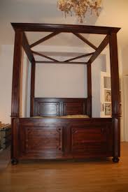 Landhausbett Im Stil Der Grunderzeit Aus Weichholz Die Mobelschmiede Bed Wood Vintage Antik Bett Holz Himmelbett Wohnen Bett Holz Vintage Mobel