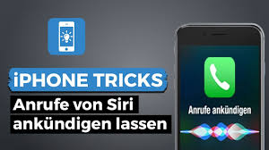 Ich will nicht zu spät kommen. Iphone Anrufe Von Siri Ankundigen Lassen Youtube