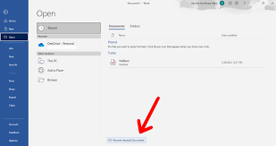 How To Recover An Unsaved Word Document – Restore A Deleted Word File