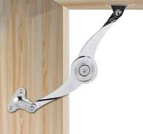Heavy Duty Soft Close Lid Support Hinges Kitchen Cabinet Door Adjustable Polish Hinge Furniture Lift Up Flap Stay Support Hardware Zinc Alloy