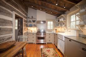 Pining For The Past Investing In Historic Renovations Log Home Kitchens Log Cabin Kitchens Cabin Kitchens