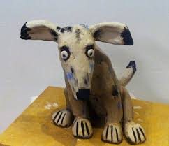 Lumpi Neue Hundefigur Keramik Kunst Blog Hund Skulptur Kunst Keramik Kunst