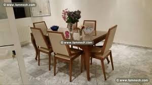 Couleur 6 choix a manger table salle aux chaises tayara 4ar5l3jq. Bonnes Affaires Tunisie Maison Meubles Decoration Salle A Manger Neuve