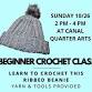 Beginner Crochet Class - Ribbed Beanie event image